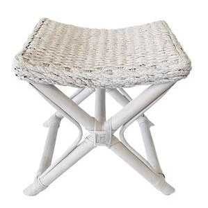 Colonial Stool - White