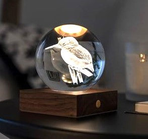 Kingfisher - 3D Laser Engraved LED Light