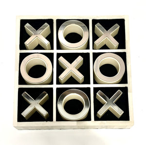 Noughts & Crosses Bone & Resin