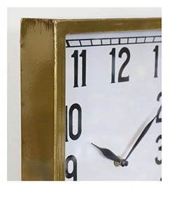 Wall Clock Old Gold