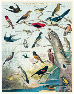 1000 piece jigsaw puzzles featuring multiple species of bird.