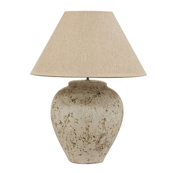 Tuscan Stone Lamp Lge