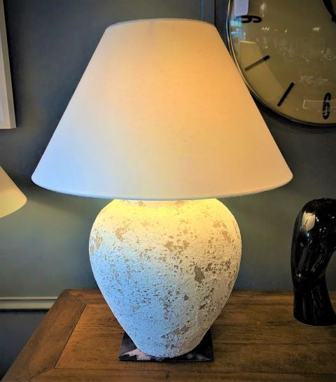 Tuscan Stone Lamp Lge