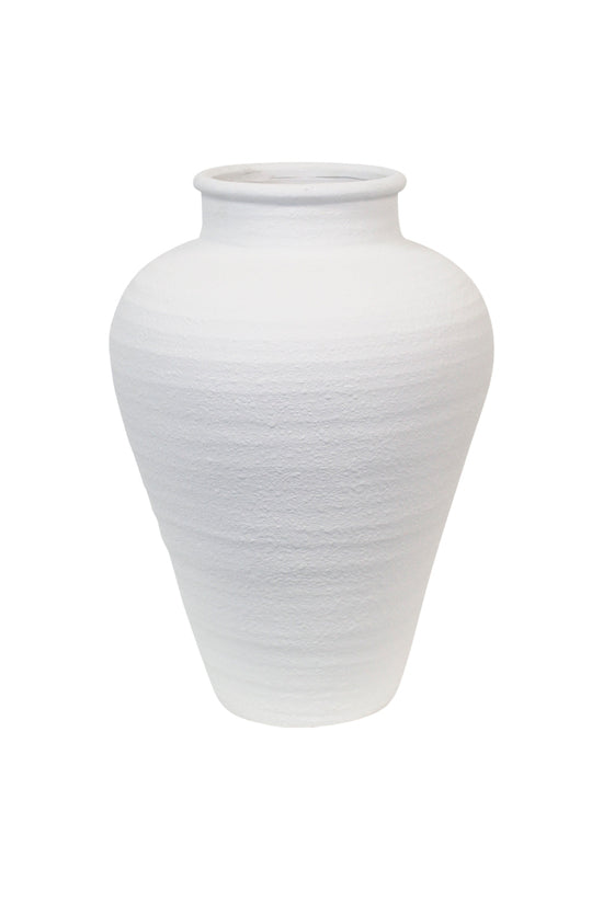 Urn Vase White Medium