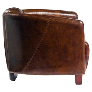 Vanguard aged Leather Arm Chair