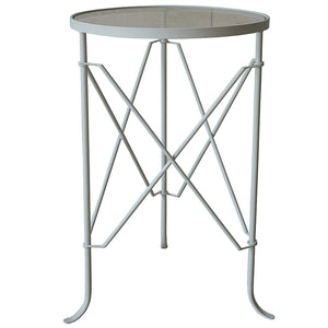 Villa Iron Table White